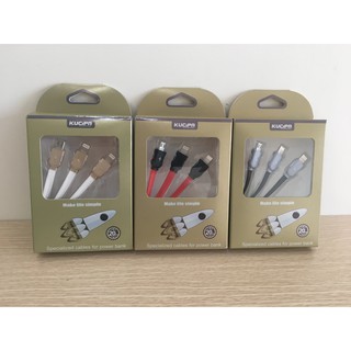 CÁP DÂY 20CM KUCIPA 3IN1 2 ĐẦU LIGHTING + 1 MICRO
