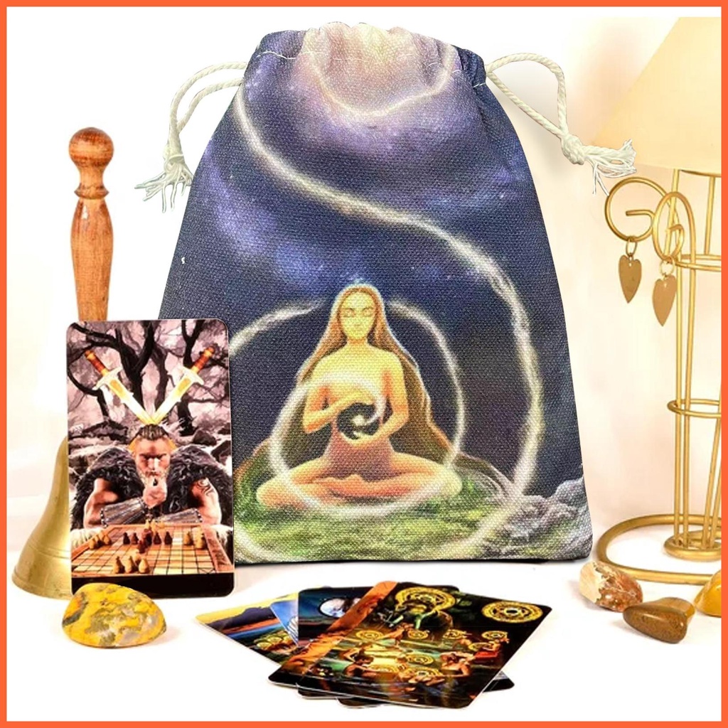 Túi Đựng Bài Tarot Bằng Vải Nhung Tiện Dụng