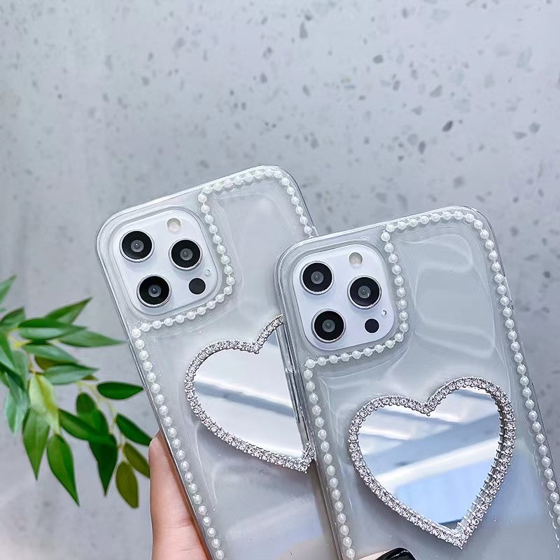 Fashion Case Transparent For iPhone 6 6s Plus Casing Silicone Apple 7P 8P Soft Cover Simple iPhone 5 5s se 2020 Mirror