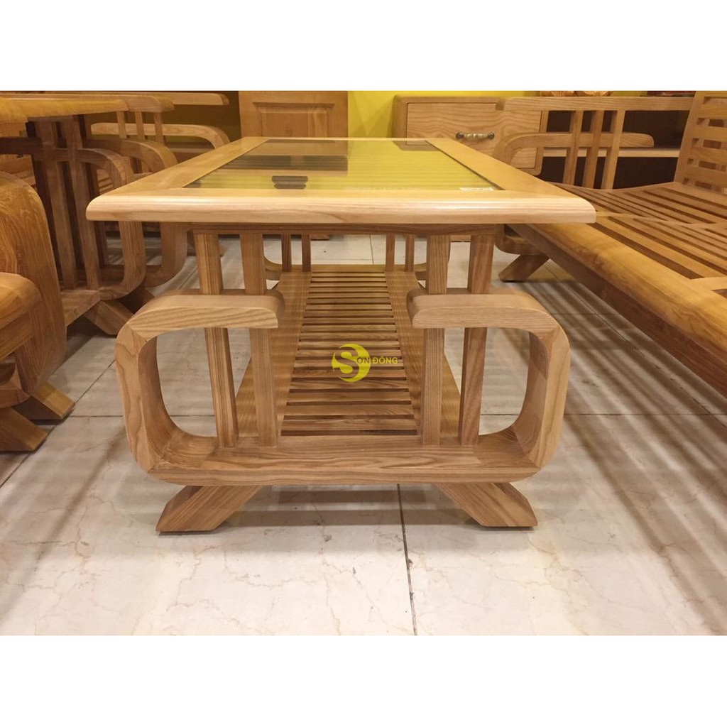 Bàn ghế gỗ sồi | sofa tay vuông nhỏ – LCMSF10