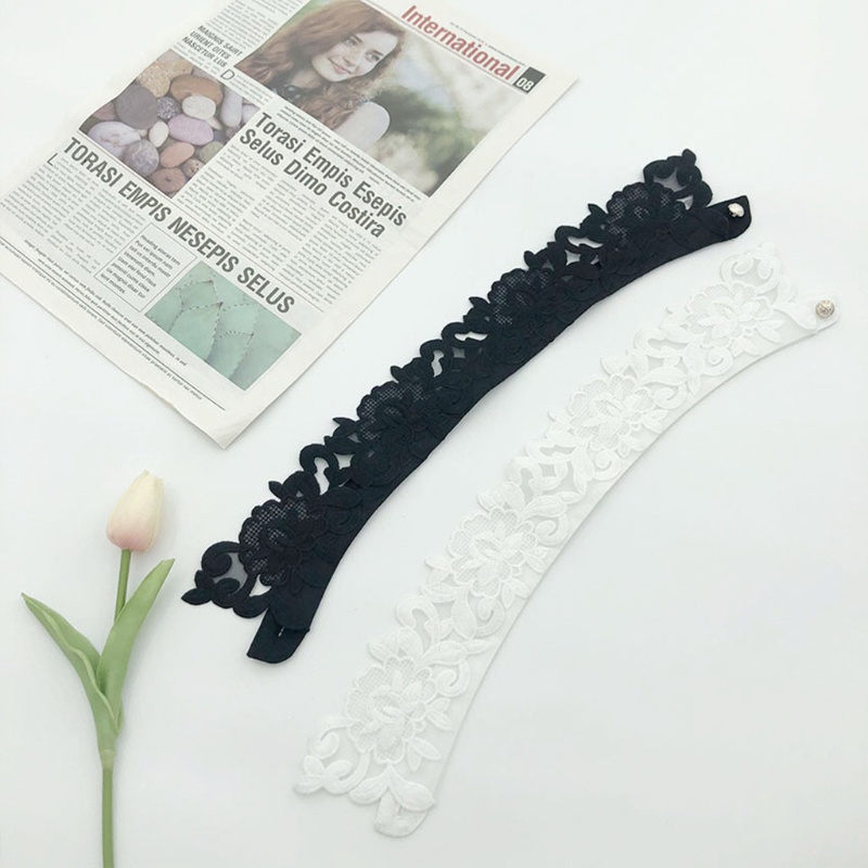 Vòng cổ choker vải organza phối ren thêu hoa rỗng kiểu vintage thanh lịch cho nữ
 | BigBuy360 - bigbuy360.vn