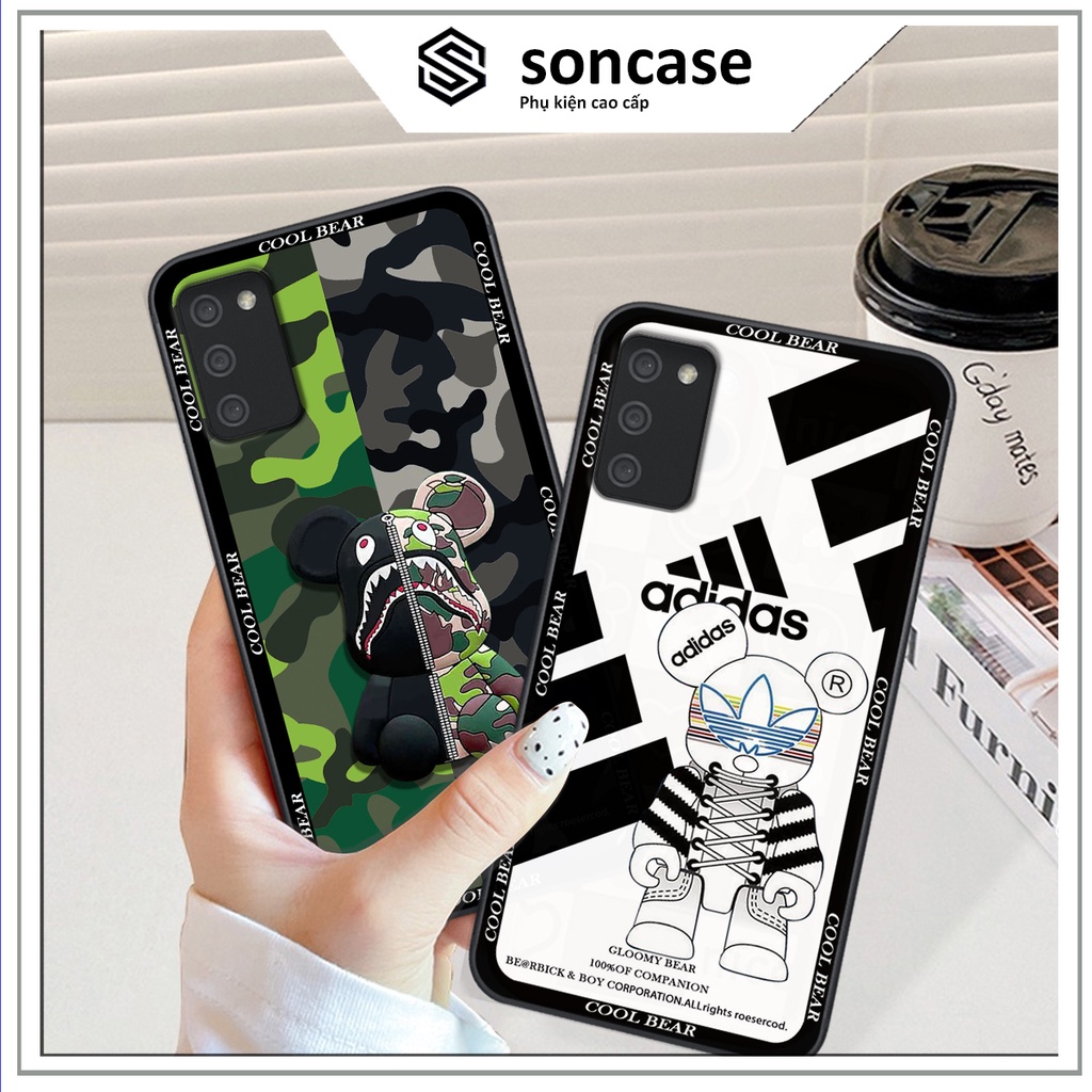 Ốp Samsung A02s / A03s in hình Stixker,bearkick cute và dễ thương, ốp lưng Son store 6868.