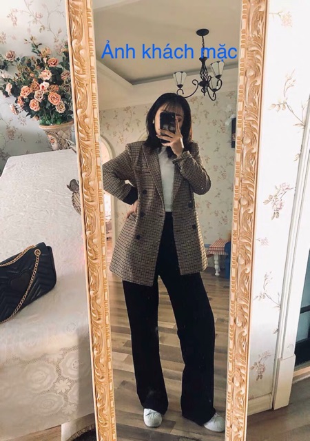 Áo vest dạ hàng xuất dư zr cực xinh! Kèm ảnh thật khách mặc | BigBuy360 - bigbuy360.vn