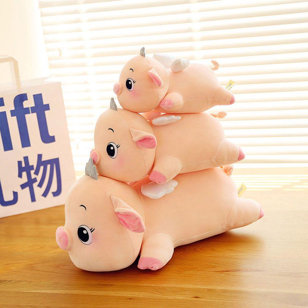 Thú Nhồi Bông Hình Chú Heo Hoạt Hình Đáng Yêu