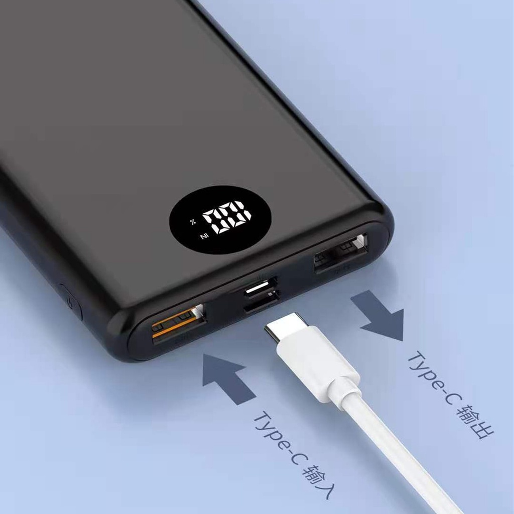 Pin Sạc Dự Phòng Ibesky PS207 10000 mAh Sạc Nhanh QC.30 18W