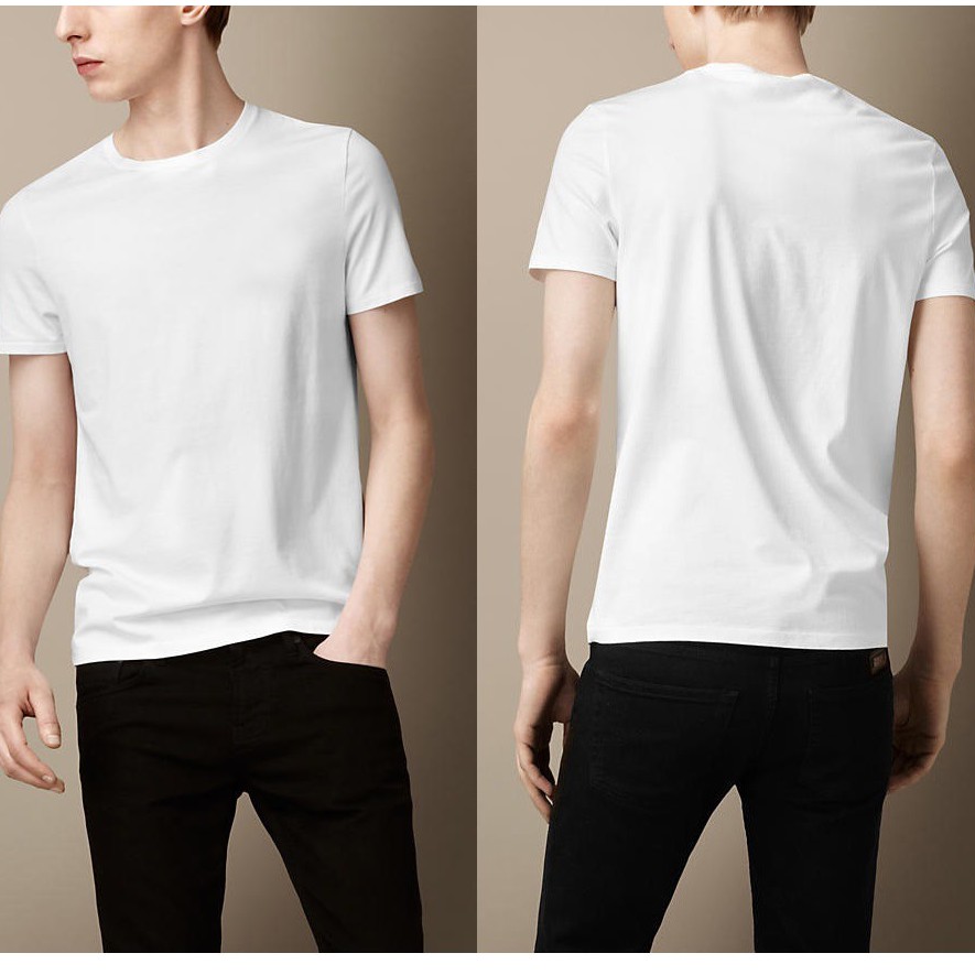 Áo thun nam cổ tròn trơn body cao cấp from ôm dáng chuẩn men ACT01