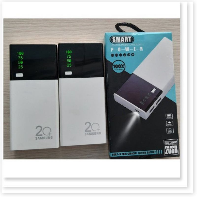 [SALE]sạc dự phòng Samsung 20000mah 2 cổng sạc nhanh