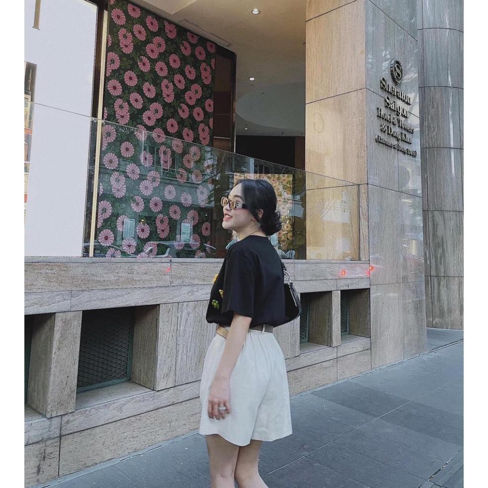 Set đồ nữ cá tính, set quần sóc áo thun đi chơi sang chảnh mùa hè đẹp YA140 | BigBuy360 - bigbuy360.vn