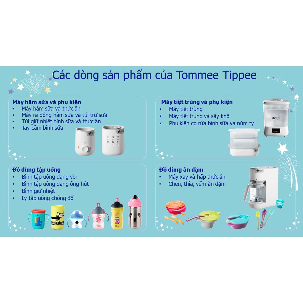 Bàn chải đánh răng xỏ ngón cho bé Tommee Tippee