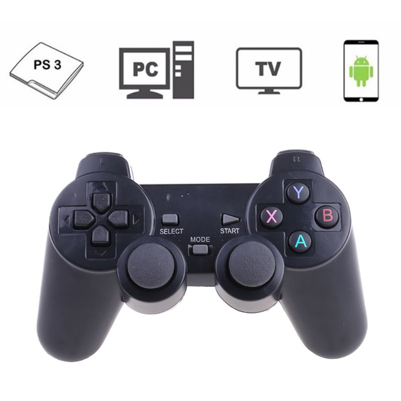 Tay cầm chơi game không dây 2.4G cho PS1/2/3 TV Box PC Laptop