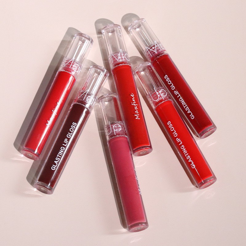 Son bóng lì dưỡng môi quyến rũ velvet lâu trôi lip gloss Maxfine