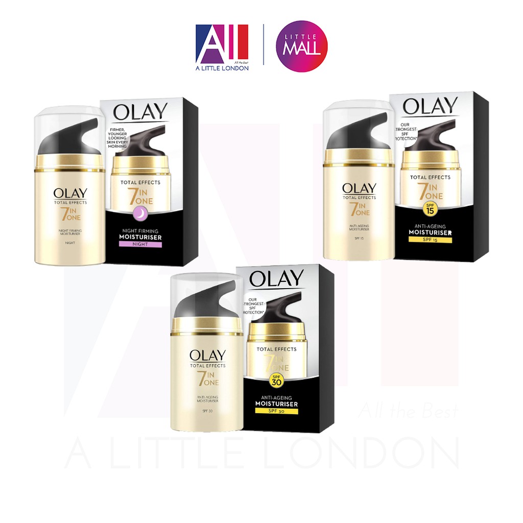 [TOP 1 SHOPEE] Kem dưỡng chống lão hoá 7 tác dụng Olay Total Effects 7 in 1 Moisturiser (Bill Anh)