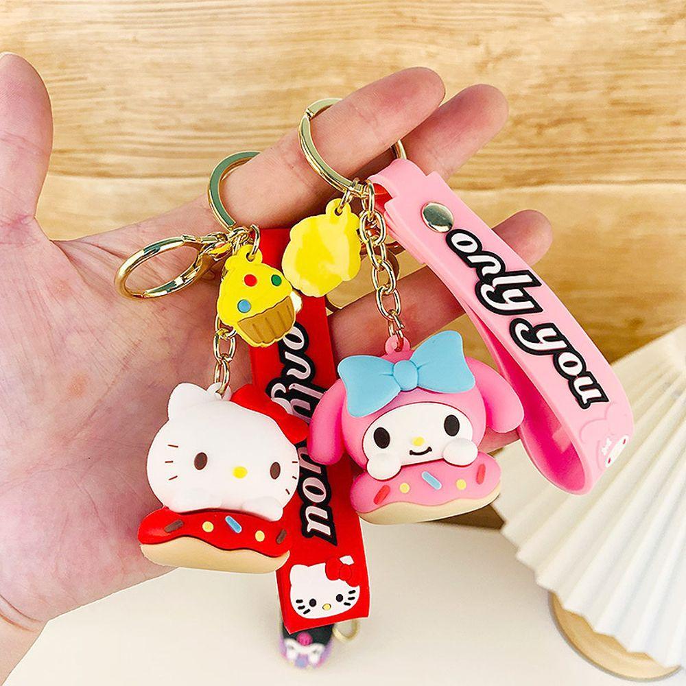 DARNELL Móc Khóa Điện Thoại Hình Kuromi Hoạt Hình Dễ Thương