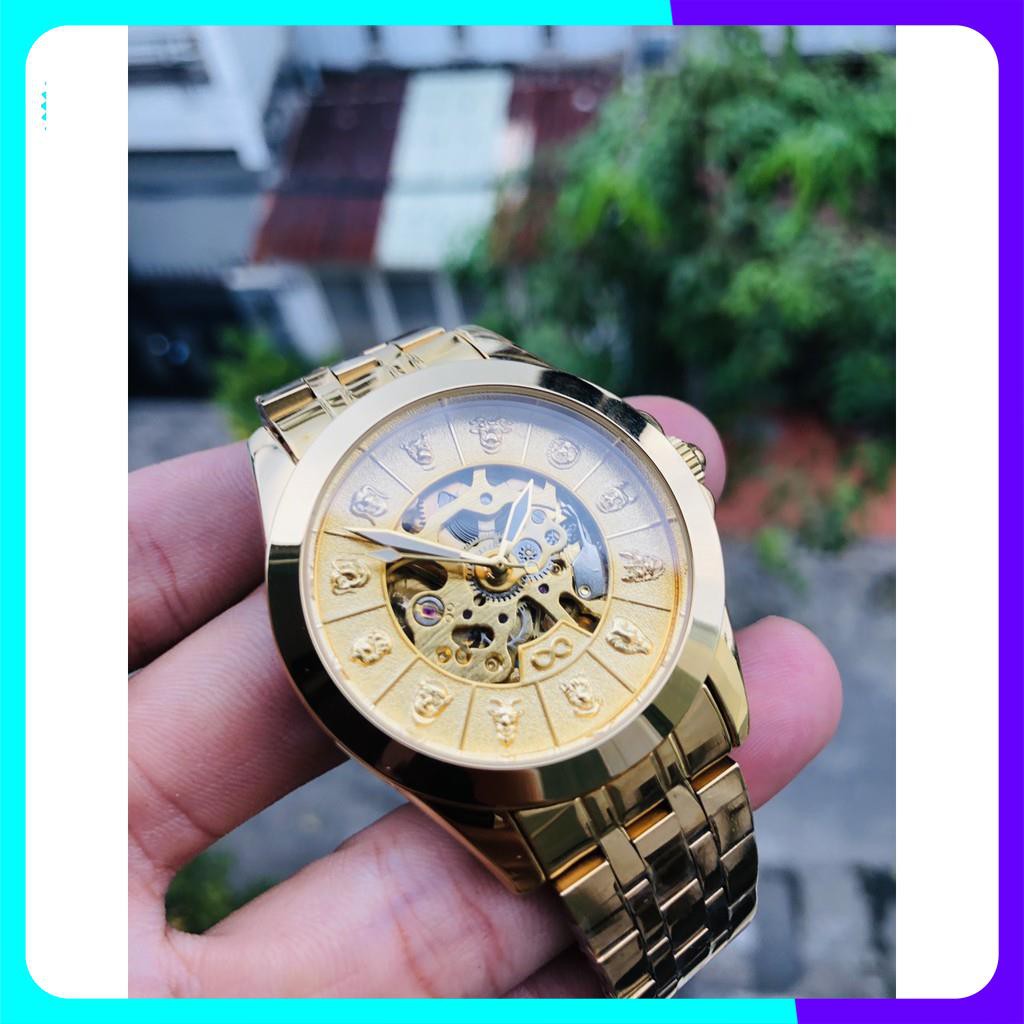 Đồng hồ cơ nam Tevise cơ lộ máy độc đáo, thiết kế chạy tự động full các kim nhỏ độc đáo, sang trọng [ Đồng Hồ Cơ ] | BigBuy360 - bigbuy360.vn