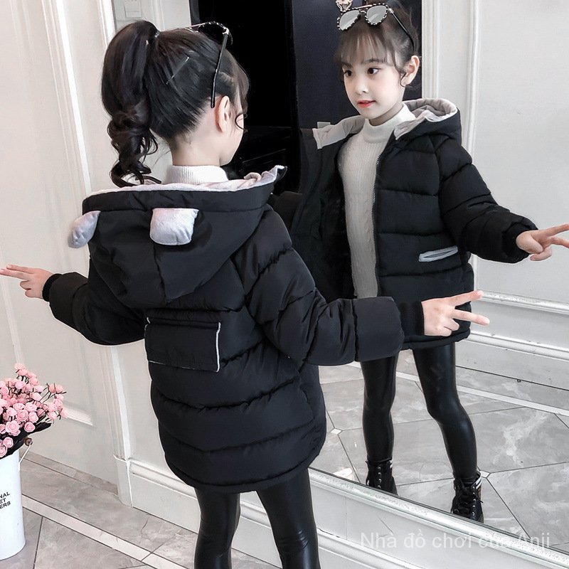 Kids Clothes Cotton Coat Winter Tweezers Cold Coat And Overcoat