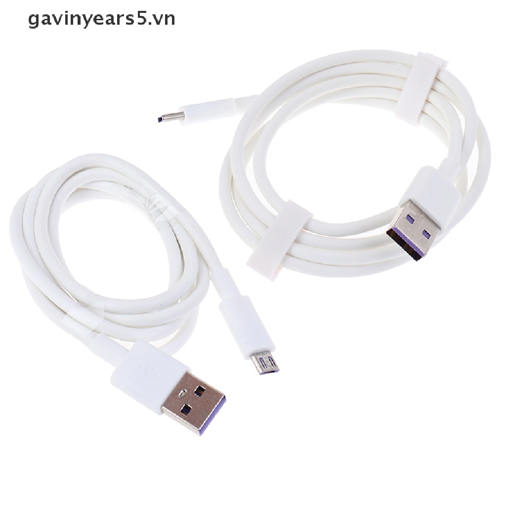 Dây Cáp Sạc Đồng Bộ Dữ Liệu Micro USB / Type-c 5A Cho Android
