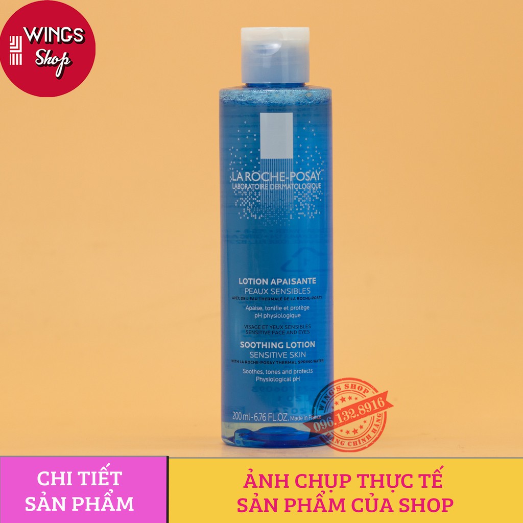Nước Hoa Hồng Cho Da Dầu, Da Nhạy Cảm La Roche Posay Lotion 200ml