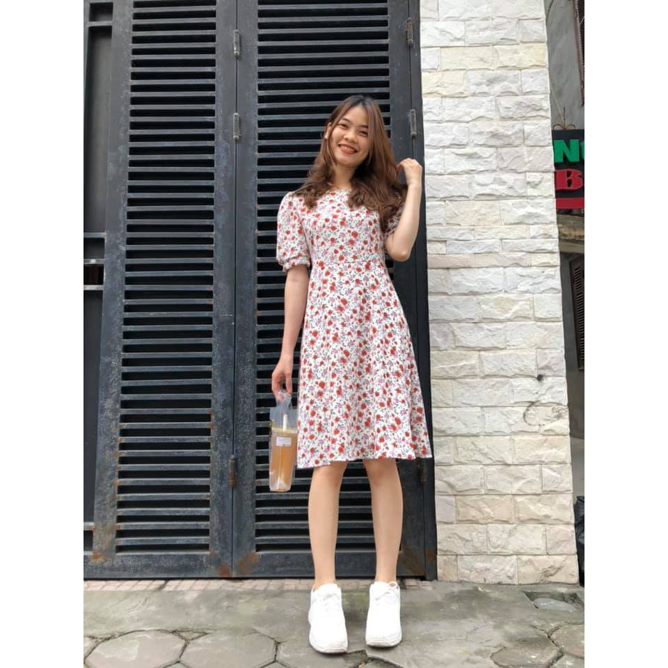 Váy hoa nhí siêu xinh 💕Váy hoa vintage tiểu thư | BigBuy360 - bigbuy360.vn