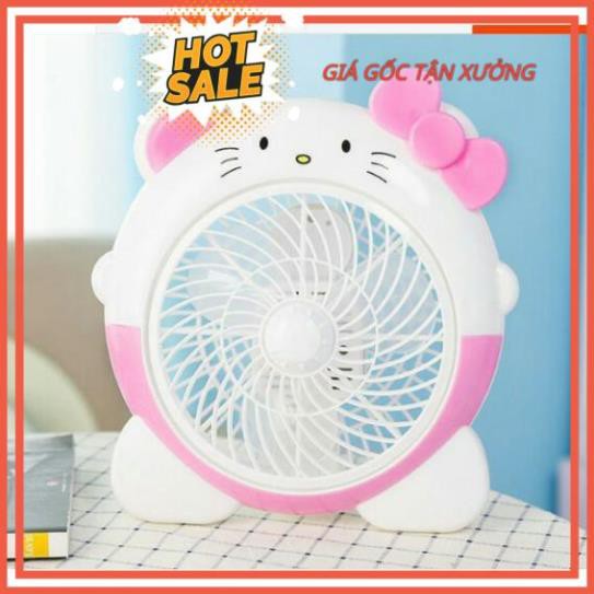Quạt mini để bàn, quạt để bàn hình thú cắm điện kute nhỏ gọn tiết kiệm không gian công suất 20W | BigBuy360 - bigbuy360.vn