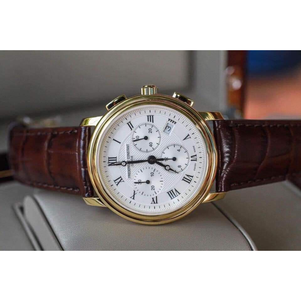 ĐỒNG HỒ NAM  Frederique Constant GMT FC DRESS WATCH