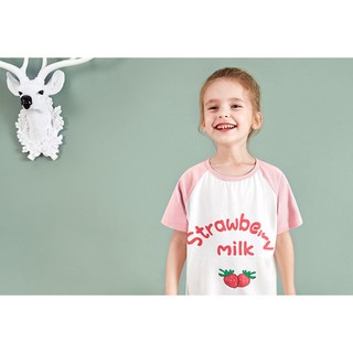 Váy đôi mẹ con Cotton _ Strawberry