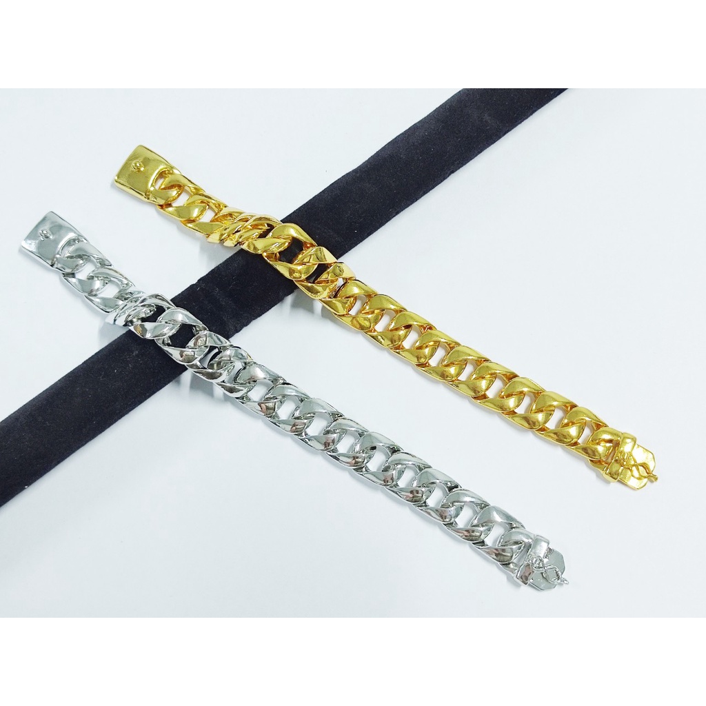 Vòng tay titan mạ vàng 24k ,bạch kim không gỉ, vòng tay cho nam