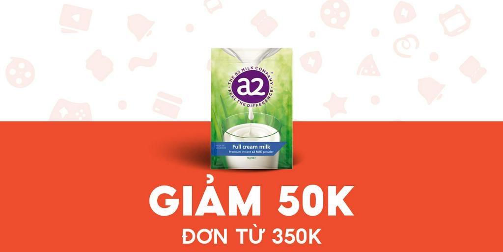 - VY STORE - Giảm 50K Sữa A2 dạng túi