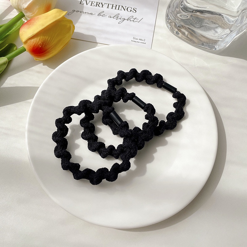 Set 3 Dây Buộc Tóc Cao Su Co Giãn Siêu Bền