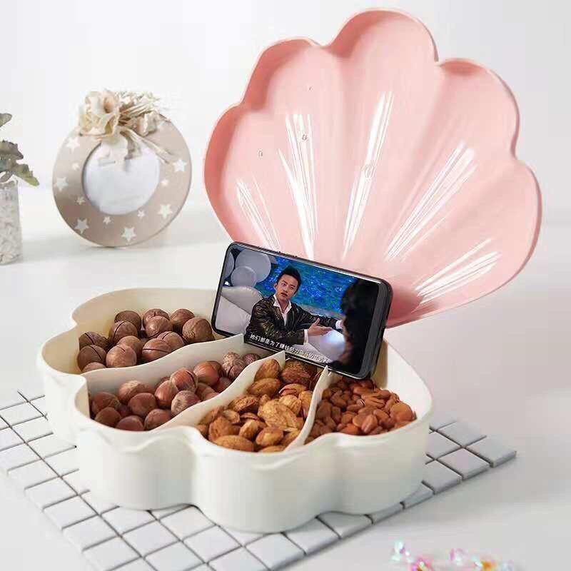 khay mứt xoay hình bông hoa