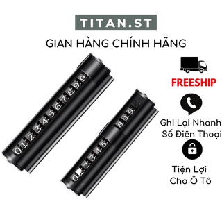 Bảng Số Điện Thoại, Biển Gắn Taplo Khi Đỗ Xe titan.st