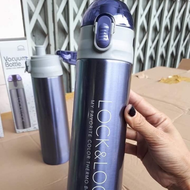Bình giữ nhiệt Lock&Lock tím 500ml