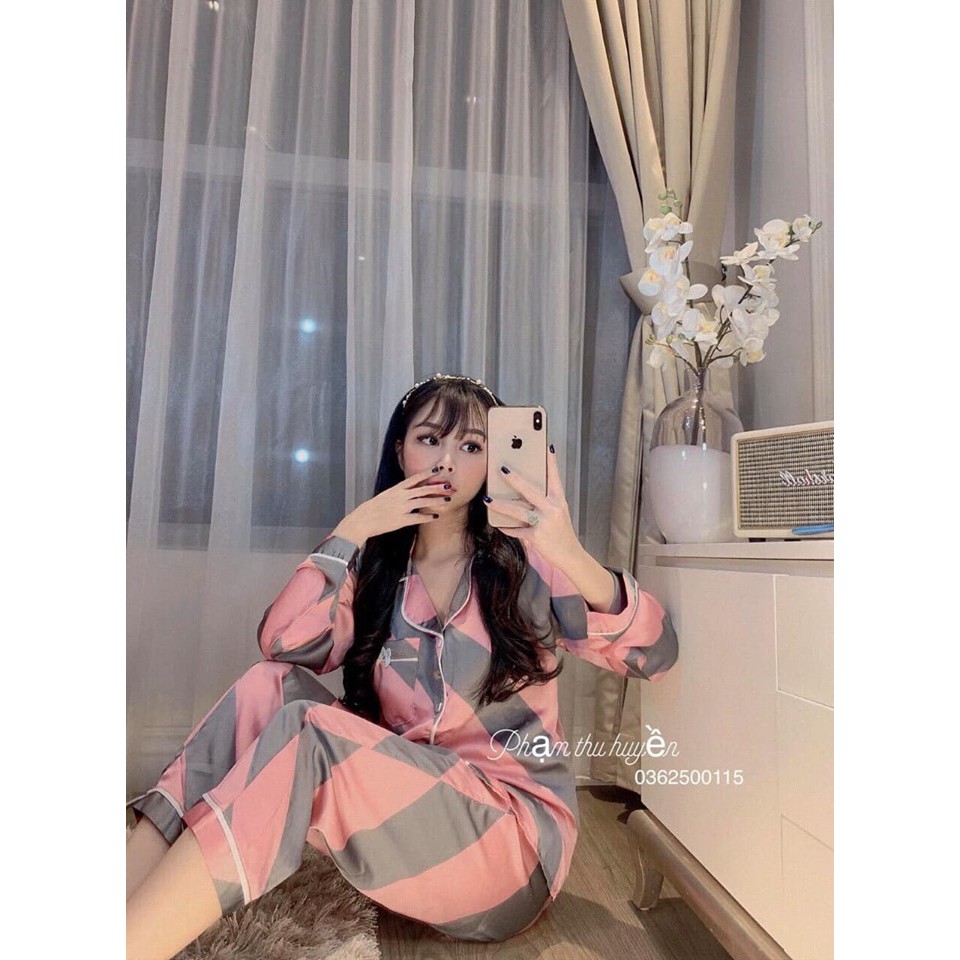 Bộ pijama lụa