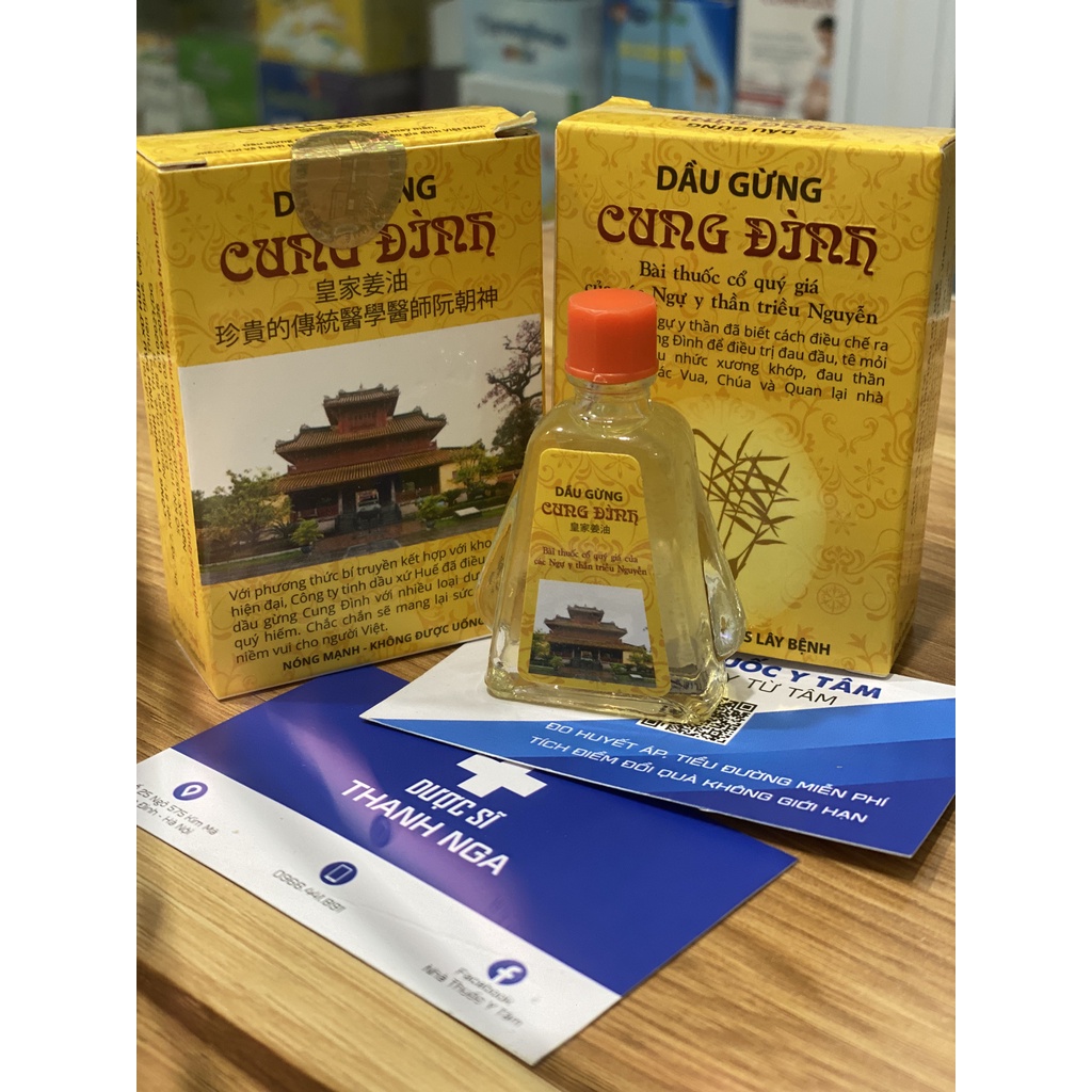 Dầu gừng Cung Đình