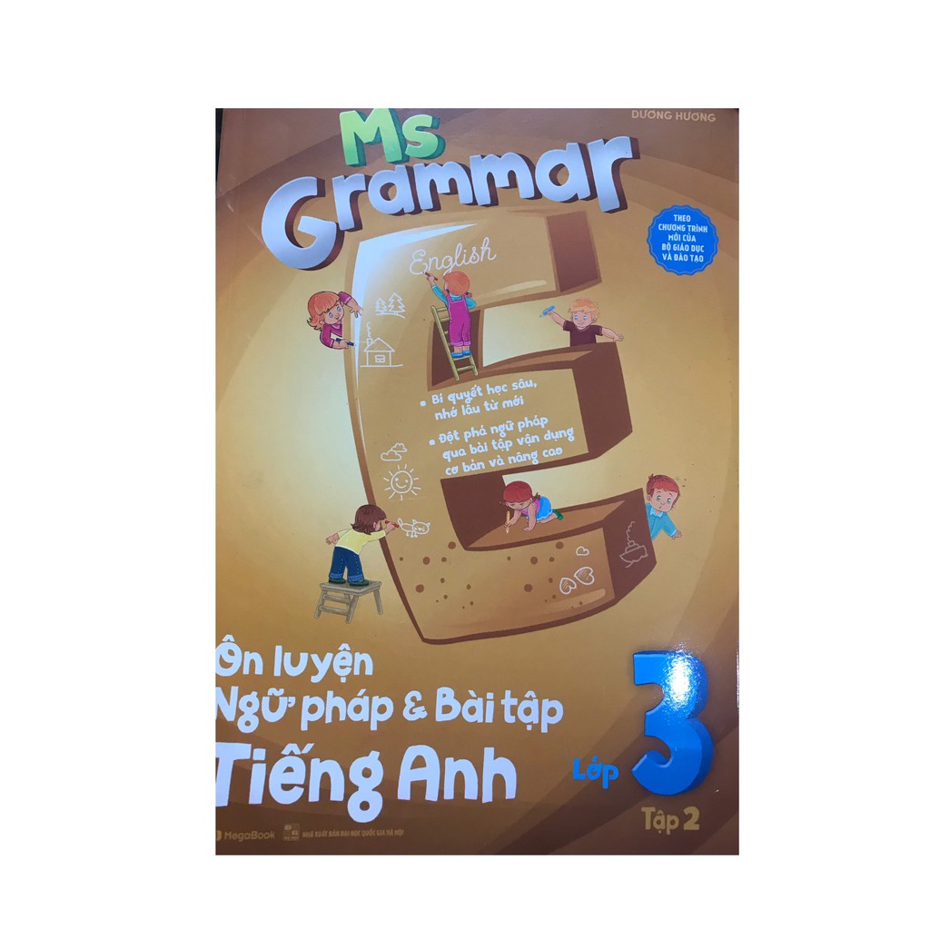 Sách - Ms Grammar ôn luyện ngữ pháp và bài tập tiếng anh lớp 3 tập 2