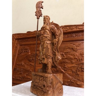 Tượng Quan Công Gỗ Hương