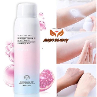 Xịt Chống Nắng Trắng Da Maycreate 150ml SPF35