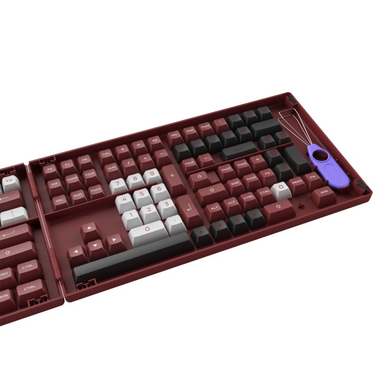 [Mã ELHAMS5 giảm 6% đơn 300K] AKKO Keycap set - Chicago (PBT Double-Shot/ASA profile/158 nút)