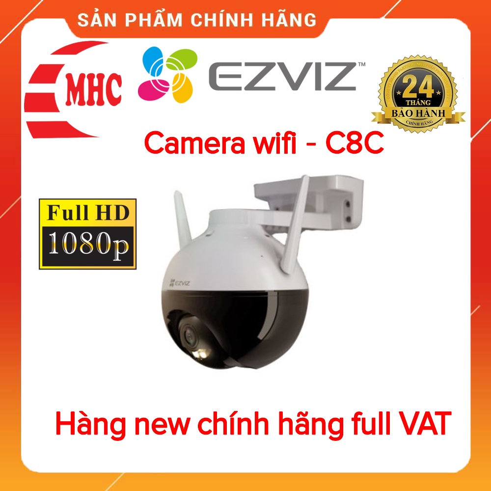 Camera IP EZVIZ C8C hồng ngoại không dây 2.0 Megapixel ngoài trời
