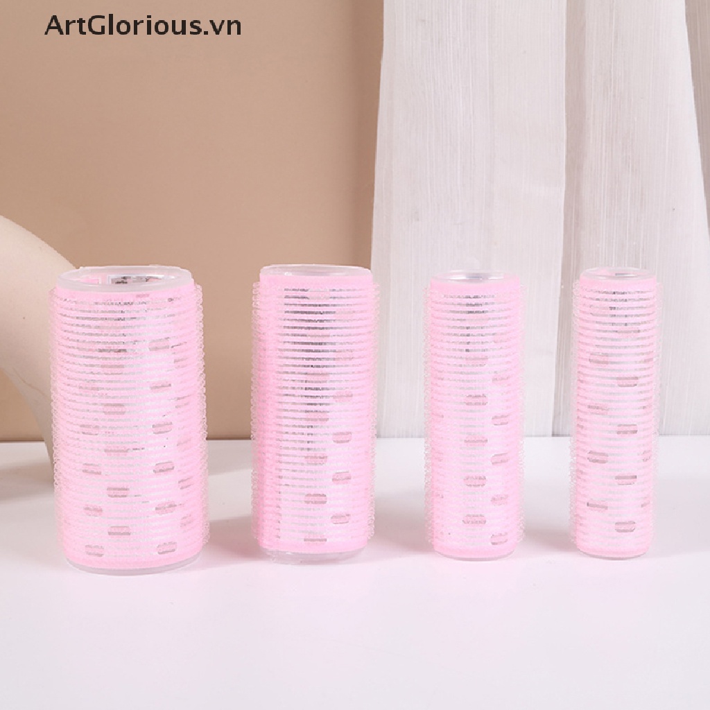 Lô Uốn Tóc Xoăn 4 Kích Thước Bằng Nhôm Artglarious Kèm Tấm Nhôm