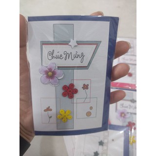 Thiệp chúc mừng Handmade