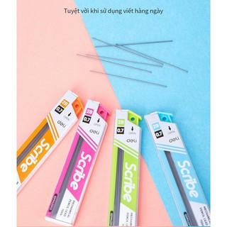 Ruột chì bấm Deli 2B 0.5/0.7mm - E7003/E7004