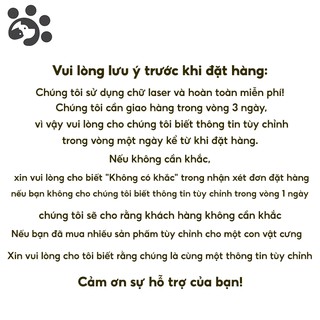 Vòng cổ da cá tính 8 màu lựa chọn dành cho thú cưng