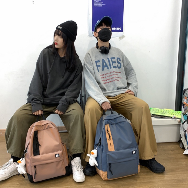 Balo Thời Trang Unisex Nam Nữ Phong Cách Ulzzang Hàn Quốc BAA02