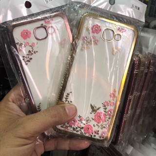 [Mã ELFLASH3 hoàn 10K xu đơn 20K] Ốp lưng samsung J5 prime hoa hồng