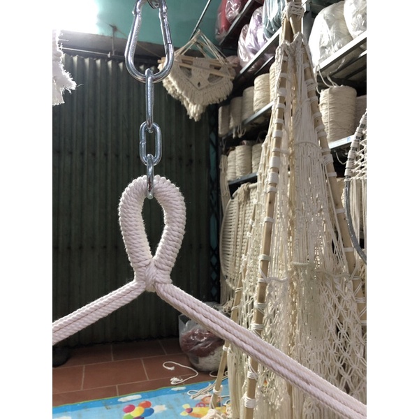 Nguyên liệu võng lười Macrame