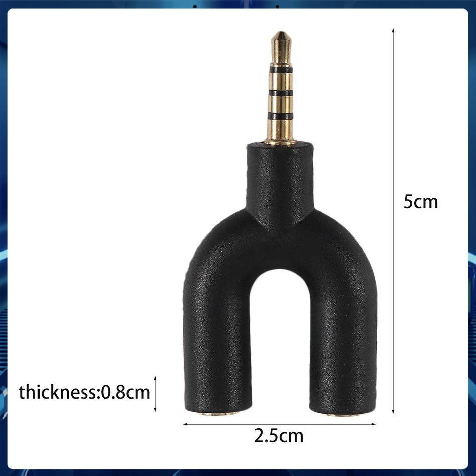 Giắc Cắm Chuyển Đổi Âm Thanh 3.5mm Cho Laptop Điện Thoại Di Động | BigBuy360 - bigbuy360.vn