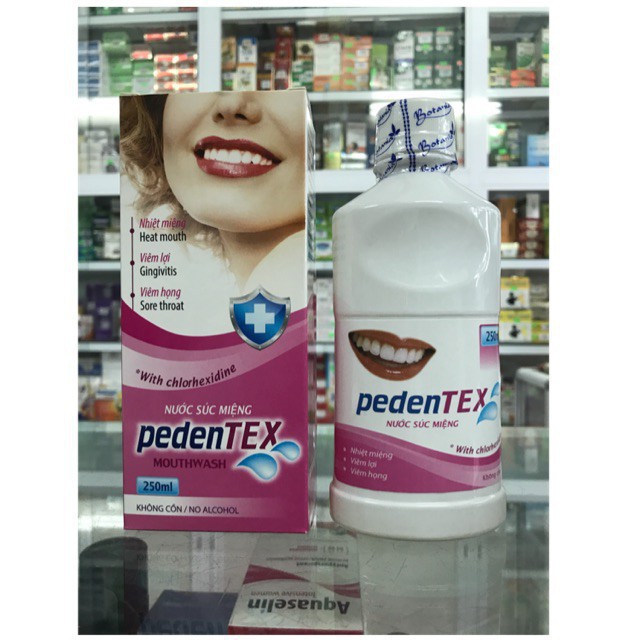 Nước súc miệng Pedentex