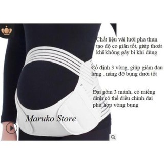 Đai nâng đỡ bụng cho bà bầu ( sz L vòng bụng 80 -100 cm ; sz XL vòng bụng 88 -128 cm, sz XXL vòng bụng 100 -130 cm )
