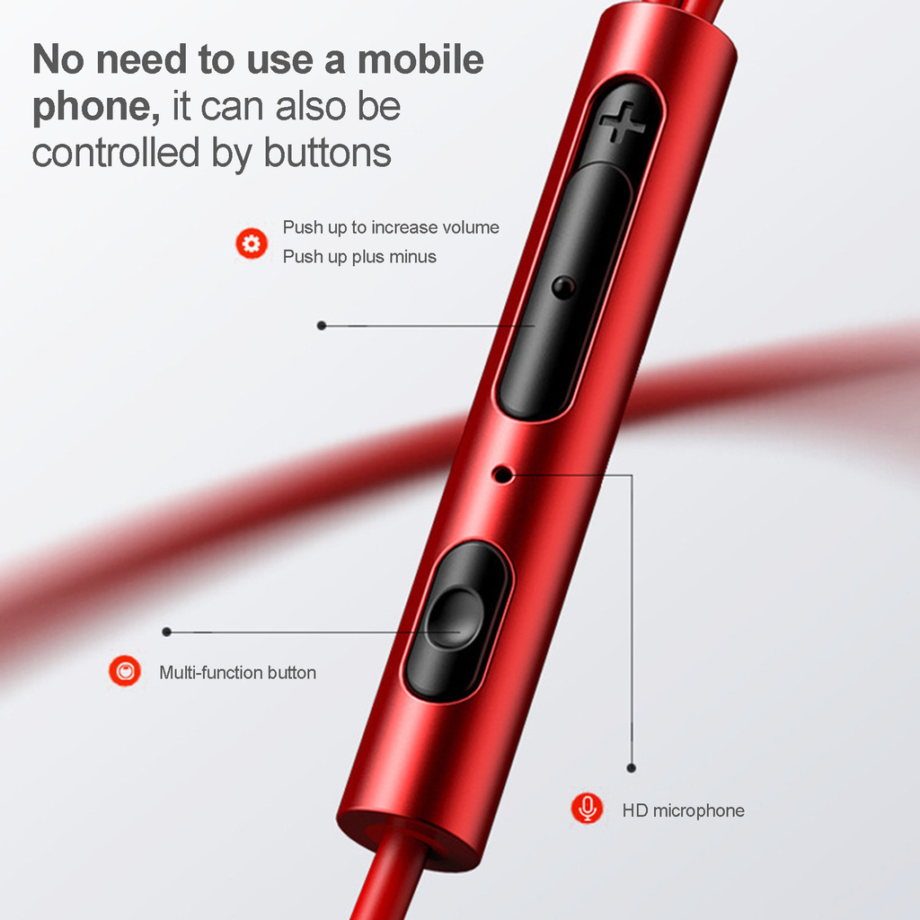 Tai Nghe Nhét Tai Có Dây Kèm Mic Cho Điện Thoại | BigBuy360 - bigbuy360.vn