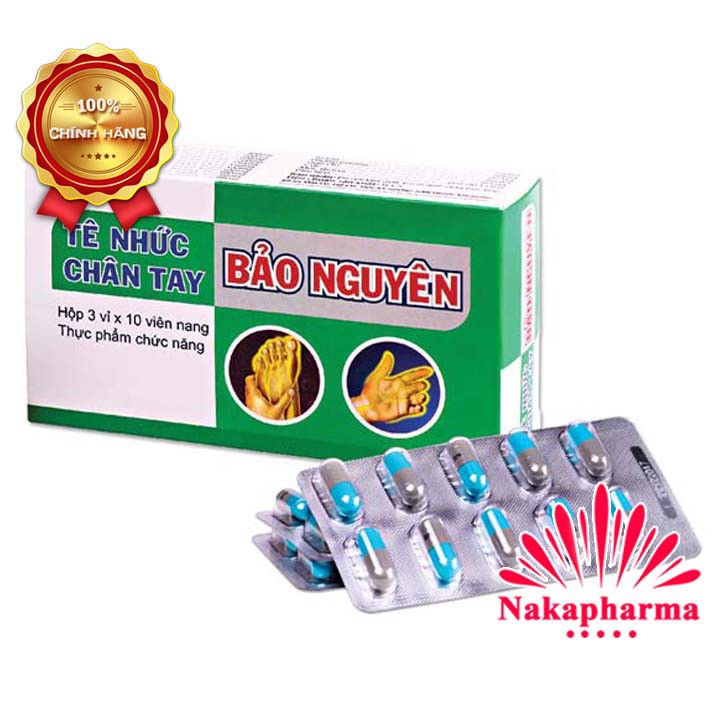 ✅  Tê nhức chân tay BẢO NGUYÊN - Giúp thông kinh hoạt lạc, giảm tê đau nhức mỏi xương khớp, vai gáy